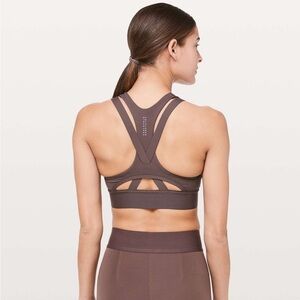 Lululemon To The Beat Bra *lululemon X SoulCycle
Purple Taupe Size 4 NWT